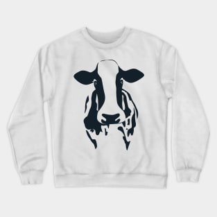 Cow Silhouette Crewneck Sweatshirt